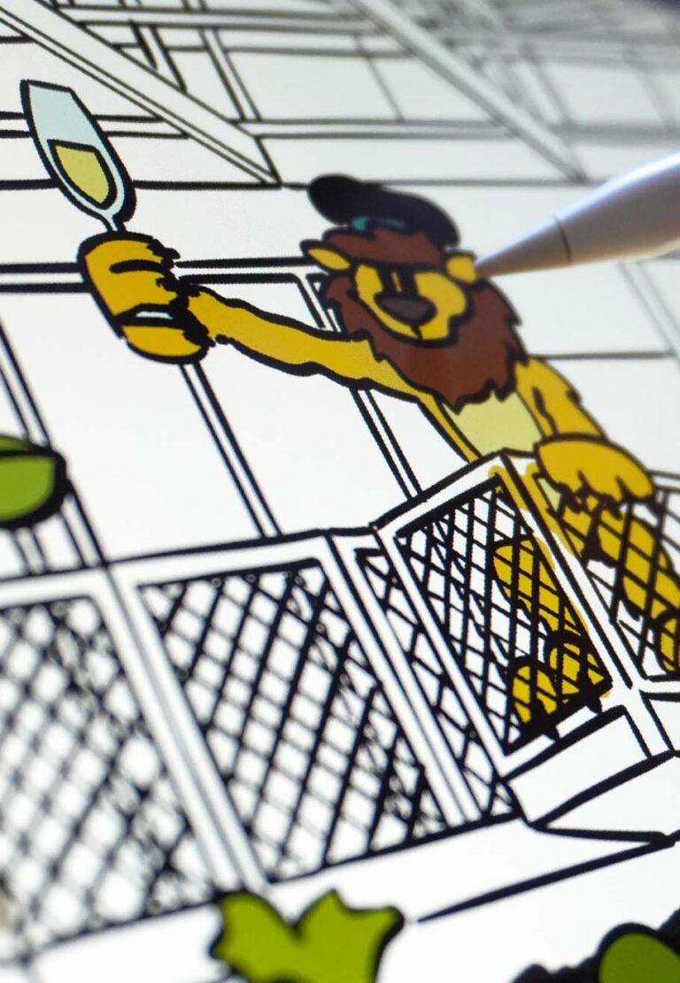 LUVANE - Campus Cartoon - Drawing