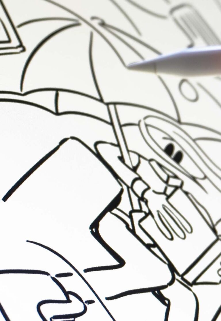 LUVANE - Cartoon Distractions - Lines