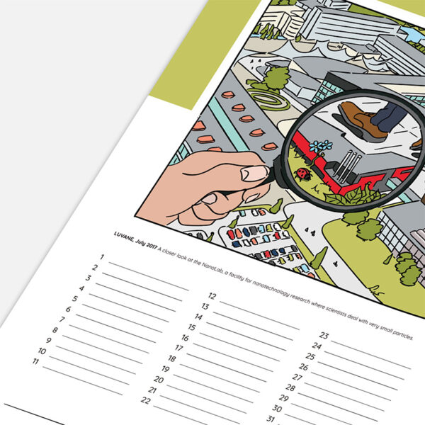 Birthday Calendar LUVANE's Campus Cartoons - Image 4